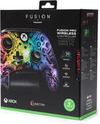 PowerA FUSION Pro Wireless Controller for Xbox Series X|S with Lumectra™, RGB lighting, hidden design, adjustable height thumbsticks, Hall Effect modules, pro gaming controller, low latency wireless, mappable buttons, works with Xbox One and Windows 10/11