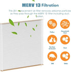 201 Replacement Filter MERV 13 Compatible with Aprilaire 2200, 2250, Space Gard 2200 Whole House Air Cleaner Purifiers and Lennox PMAC-20C (Lennox X0445), MERV-13 Air Filter, 3-Pack