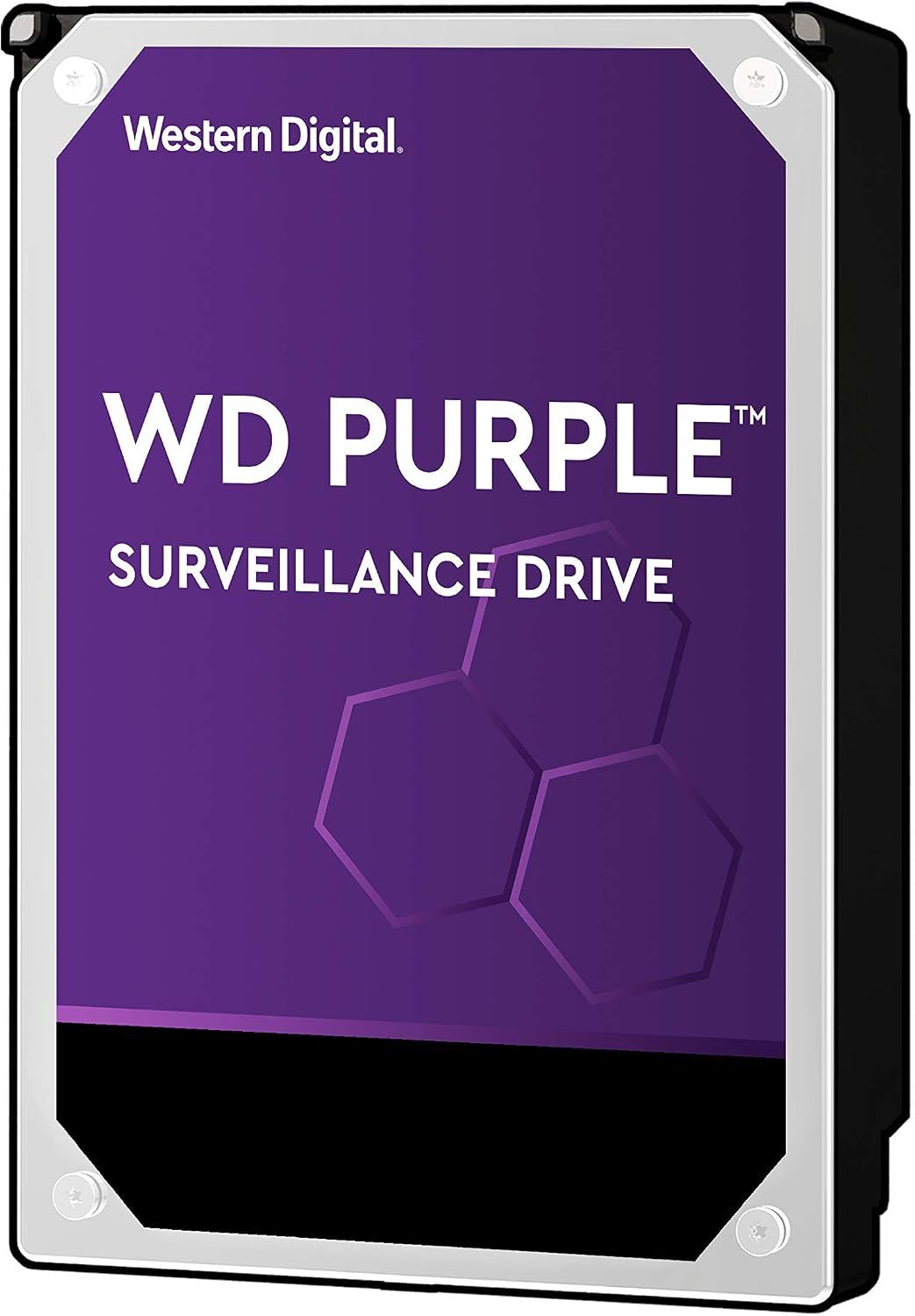 WD Purple 2TB Surveillance Hard Drive - 5400 RPM Class, SATA 6 Gb/s, 64 MB Cache, 3.5\ - WD20PURZ