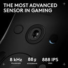 Logitech G PRO 2 Lightspeed Ambidextrous Wireless Gaming Mouse - Black | Symmetrical design, \u003C4 customizable magnetic side buttons, USB-C charging, PowerPlay Wireless Charging Supported, For PC/Mac