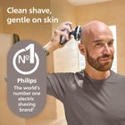 Philips Head Shaver Pro 9000 Series - Skull Shaver For Men and Women, 360° Flexing Head & ComfortCut Blades for Clean Shave, Gentle on Skin, Model HS9980/28