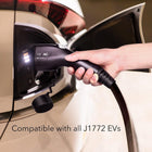 Lectron Level 1 EV Charger - ETL Certified, 120V, 15 Amp, 16 ft Extension Cord & J1772 Cable - Portable Electric Car Charger for J1772 EVs and Plug-in Hybrid Vehicles