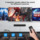 MZEIBO 50W Mini TV Sound Bar, Bluetooth Sound Bar with ARC/Optical/AUX, Compact Surround Sound System, ARC/Optical/AUX Connections, for TV/PC/Projectors