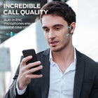 Monster Clarity 102 Plus Wireless Earbuds, Bluetooth Headphones with HiFi Stereo, 4 ENC Mic for Crystal Clear Call, 30H Playtime, Type-C Charging, IPX6 Waterproof in-Ear Ear Buds (Grey Black)