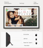 64GB Frameo 15.6 Digital Picture Frame Large 1920 x 1080 IPS FHD Touch Screen WiFi Electronic Photo Frames Share Moments Instantly Anywhere Photo Gifts for Parents and Grandparents