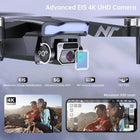 4K UHD GPS Drone with Camera for Adults N11 Pro, 90 Min 3 Battery Long Flight Time, Auto Return, Follow Me, Long Control Range, Brushless Motor, 5G FPV RC Quadcopter for Beginners