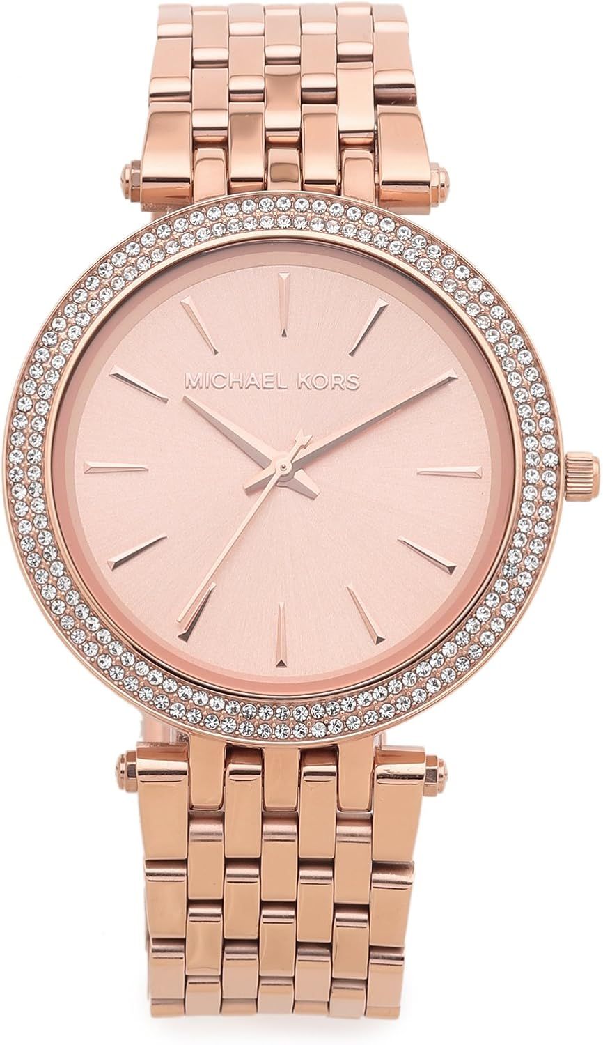 Michael Kors Darci Three-Hand Rose Gold-Tone Women\'s Watch (Model: MK3192)