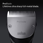 Braun All-in-One Series 9 Trimmer Kit, 40 Lengths, ProBlade, AIO 9530, Deep Blue Metallic