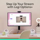 Logitech C922x Pro PC Webcam, Full HD 1080p/30fps or 720p/60fps, Light Correction, Works with Microsoft Teams, Google Meet, Zoom, Nintendo Switch 2’s New GameChat Mode, Mac/Tablet - Black
