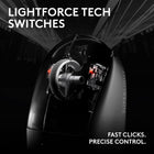 Logitech Pro X Superlight 2c Wireless Gaming Mouse 51g Compact - Black | 51g compact mini size, symmetrical shape, \u003C8 kHz polling, 44K DPI, PowerPlay charging, USB-C, 5 programmable buttons, PC/Mac