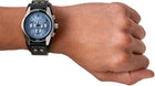 Fossil Men\'s Coachman Quartz Stainless Steel and Leather Chronograph Watch, Color: Silver, Black (Model: CH2564)