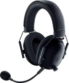 Razer BlackShark V2 Pro Wireless PlayStation Gaming Headset: 50mm Drivers - Super Wideband Mic - Plush Noise Isolating Earcups - for PS5, Console, PC, Mac - Bluetooth, USB-C - 70 Hr Battery - Black