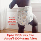 Huggies Size 4 Diapers, Little Movers Baby Diapers, Size 4 (22-37 lbs), 66 Count | Curved and Stretchy Fit for Baby Comfort, Unique Waistband Prevents Leaks, Made Without Parabens or Latex