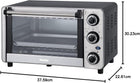 Danby DBTO0412BBSS 0.4 cu ft 4 Slice Countertop Toaster Oven With Toast, Bake, Broil, Keep Warm functions in Stainless Steel