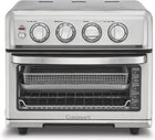 Cuisinart Air Fryer + Convection Toaster Oven, 8-1 Oven with Bake, Grill, Broil & Warm Options, Stainless Steel (TOA-70C)