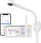 VTech VC2105 1080p FHD WiFi Smart Baby Monitor with 5 720p HD LCD Screen. Over-The-Crib, Remote Access, Intelligence Built-in, Sleep Analysis, Rollover & Face Cover Detection, 18 hrs Recording