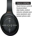 Sony WH-1000XM4 Wireless Premium Noise Canceling Overhead Headphones with Mic for Phone-Call and Alexa Voice Control, Black WH1000XM4