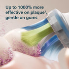 Philips Sonicare DiamondClean 9000 Electric Toothbrush, 1 Brush Head, Pink | 1000% More Plaque Removal¹, Pressure Sensor, 12 Brush Settings, App Connected, 14-Day Battery, Travel Case, HX9911/90