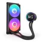 NZXT Kraken Elite 280 RGB 2024 - AIO CPU Liquid Cooler - 280mm Radiator - F280 RGB Core Fan - Customizable 2.72 IPS LCD - NZXT Turbine Pump - AMD® AM5, AM4 - Intel® LGA 1851/1700, 1200/115X - Black
