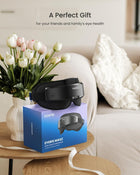 RENPHO Eyeris Masc Heated Head& Eye Mask, Headache Mask for Forehead, Back of Head and Temple, Electric Head&Eye Care Device for Eye Relaxation, Reduce Eye&Head Fatigue, Improves Sleep