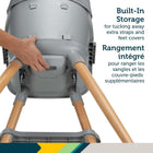 Safety 1st Little Eats 7-in-1 Convertible High Chair for Babies & Toddlers – Modern Scandinavian Design, Adjustable Tray, 5-Point Harness, Built-in Storage, Waterproof Seat, Easy Clean