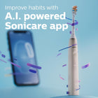Philips Sonicare DiamondClean Prestige 9900 Rechargeable Electric Toothbrush with SenseIQ, Champagne