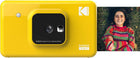Kodak Mini Shot 2, Portable Wireless Instant Camera and Photo Printer, Compatible with iOS, Android & Bluetooth, Real Photo (2.1”x3.4”), 4Pass Technology & Laminating Finish, Premium Quality – Yellow