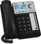 AT&T 2-Line Corded Phone with Speakerphone, 18 number Speed Dial, 100 Name/Number Caller ID and Phonebook, Data Port (ML17929)