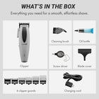 BaBylissPRO LithiumFX Cord/Cordless Lithium Ergonomic Hair Clippers for Men