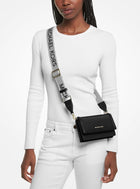 Michael Kors Jet Set Small Phone Crossbody Bag, Gold-Tone