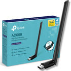 TP-Link AC600 High Gain USB Wi-Fi Dongle, Dual Band Wi-Fi Adapter with 5dBi Antenna for PC/Desktop/Laptop, Supports Windows10/8.1/8/7/XP, Mac OS X 10.9-10.14 (Archer T2U Plus)