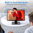 ROADOM Touch Screen Monitor with Case, 7’’ Raspberry Pi Screen, IPS FHD 1024×600,Responsive and Smooth Touch,Dual Built-in Speakers,HDMI Input,Compatible with Raspberry Pi/PC/Camera/Gaming/TV