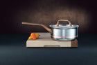 Meyer - CopperClad 5-Ply Copper Core Stainless Steel Saucepan with Lid (2L/2.1qt) - Made in Canada