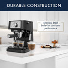 De\'Longhi Stilosa Compact Manual Espresso Machine, Milk Frother | #1 Worldwide Espresso Machine Maker, 15 Bar Pump Pressure, Stainless Steel Boiler, Frother, Compact Design