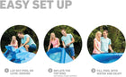 INTEX 28131EH Easy Set 12 Feet x 30 Inch Inflatable Puncture Resistant Above Ground Swimming Pool | Cartridge Filter Pump Included