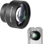 NEEWER HD 105mm Macro Lens Only for 17mm Thread Backplate, Compatible with SmallRig NEEWER iPhone Samsung Phone Cage Case with 17 mm Lens Adapter, 46mm Front Thread, LS-26