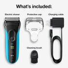 Braun Series 3 ProSkin 3040s Rechargeable Wet & Dry Men\'s Electric Shaver with Precision Trimmer