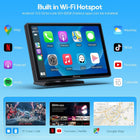 CARPURIDE 9\ W901 Plus, Wireless CarPlay & Android Auto & Android 12.0 | Online & Offline GPS Navigation Car Play Screen for Car, G00GLE Play, Netflix, Mirror Link, Bluetooth Audio