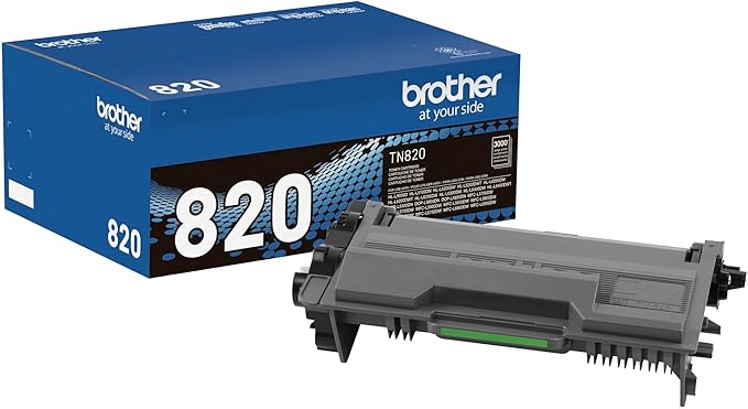 Brother Genuine TN820 Standard-Yield Toner, Black