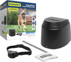 PetSafe Stay & Play Compact Wireless Fence, LCD Screen to Adjust The Circular Boundary, Secure up to a 3,000 Square Metre Area, Use for All Your Pets, Portable System