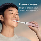 Philips Sonicare DiamondClean 9000 Electric Toothbrush, 1 Brush Head, Pink | 1000% More Plaque Removal¹, Pressure Sensor, 12 Brush Settings, App Connected, 14-Day Battery, Travel Case, HX9911/90