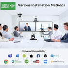 Tenveo AI Auto-Tracking 20X Optical Zoom PTZ Camera, USB3.0/HDMI, FHD 1080P60 for Video Conferencing, Live Streaming, Church, Education, Zoom, Teams & OBS