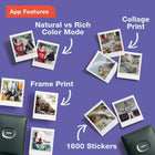 Fujifilm INSTAX Square Link Smartphone Printer - Ash White