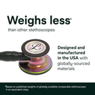 3M Littmann Cardiology IV Diagnostic Stethoscope, 6155, More Than 2X as Loud*, Weighs Less**, Stainless Steel Chestpiece, 69 cm (27\) Hunter Green Tube