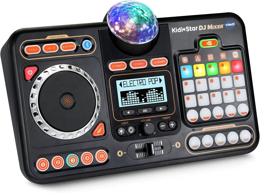 VTech Kidi Star DJ Mixer (English Version), Black