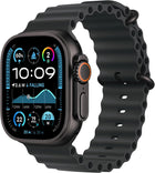 Apple Watch Ultra 2 [GPS + Cellular 49mm] Smartwatch, Sport Watch with Rugged Black Titanium Case with Black Ocean Band. Fitness Tracker, Precision GPS, Action Button, Extra-Long Battery Life Watch