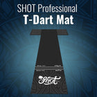 Shot T-Shape Rubber Darts Mat