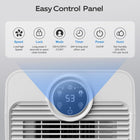 1600 Sq.ft Dehumidifiers for Home, Glowells 21 Pints Dehumidifier with Drain Hose for Basement, Smart Humidity Control Moisture Removal, 3 Operation Modes for RV, Bathroom, Bedroom