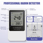 Life Basis Radon Detector for Home Radon Tester Portable with Large Screen Long and Short Term Radon Monitoring Battery Operated, Bq/m3