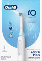 Oral-B iO Series 3 Electric Toothbrush with (1) Brush Head, Rechargeable, White
